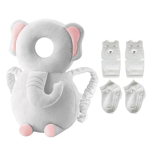 Baby Head Protector Backpack: Alarm Function,Adjustable and Ultra-Light(Bee) - Jamouz