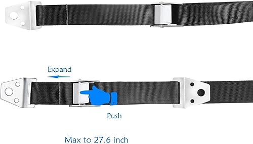 TV and Furniture Anti Tip Straps,Metal Heavy Duty TV Straps Child Safety,Adjustable Safety Furniture Wall Anchors for Baby Proofing Flat Screen TV,Dresser,Bookcase,Cabinets,No Plastic Parts,Pack of 2 - Jamouz