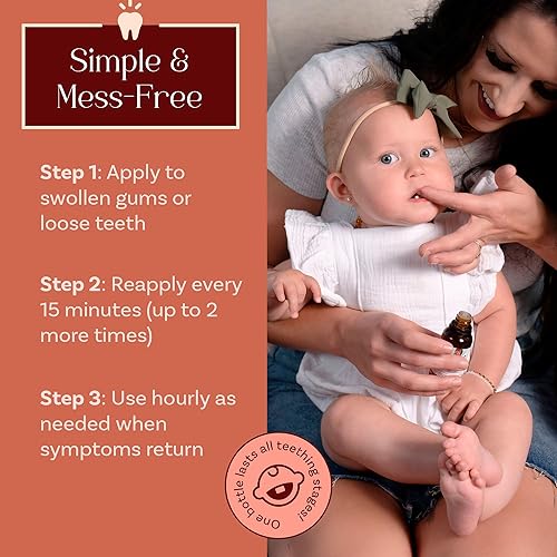 Punkin Butt Teething Oil - 1 oz - 100% Natural, for Babies - Proprietary Blend Includes Chamomile, Sunflower, Peppermint, and Clove - Baby Teething Relief with No Added Chemicals - Jamouz