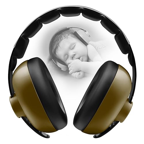 Baby Ear Protection Noise Cancelling Headphones for Babies for 3 Months to 3 Years (Blue) - Jamouz