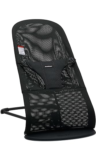 BabyBjörn Bouncer Bliss, Sand Gray, Woven, Classic Quilt | 2-in-1 Adjustable Baby Bouncer Seat and Toddler Chair, Newborn to Toddler (8-29 lbs), 4 Positions, Lightweight & Portable - Jamouz