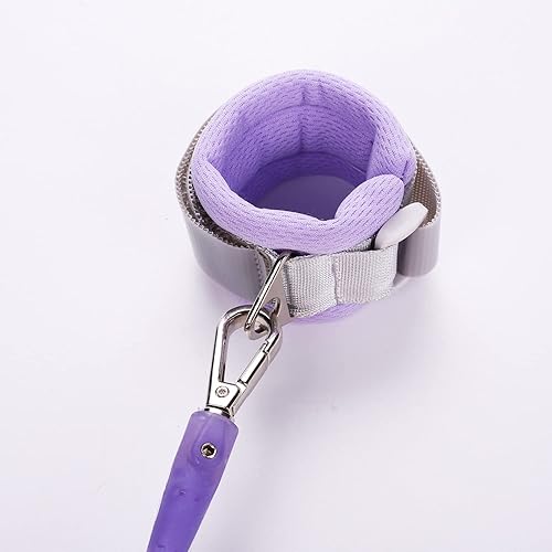 Toddlers Leash + Anti Lost Wrist Link Child Kids Safety Harness Kids Walking Wristband Assistant Strap Belt for Girl Pink Christmas Gift - Jamouz