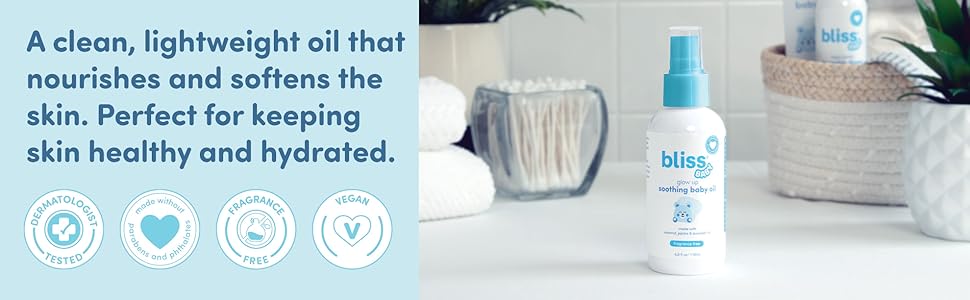 nourishing skincare baby oil kids