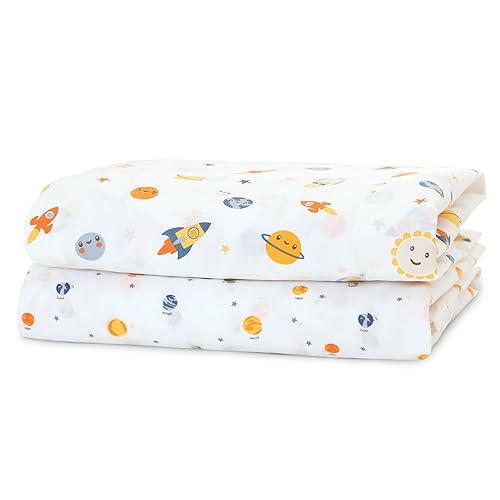 Delta Children 100% Cotton Flannel Baby Receiving Blankets for Girls and Boys – 30x30 Inches (Pack of 2), Safari Friends - Jamouz
