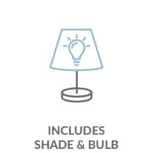 Includes Shade & Lamp & Bulb