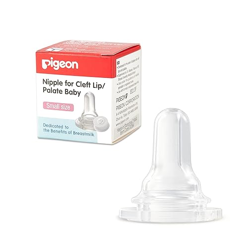 Pigeon Baby Cleft Palate Bottle with 2 Nipples, 8.11 Oz, Please Use It Under The Guidance of a Pediatrician - Jamouz