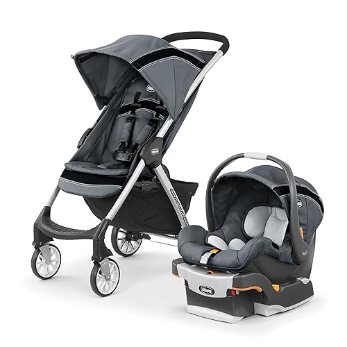 Chicco Mini Bravo Plus Travel System - Slate | Grey - Jamouz