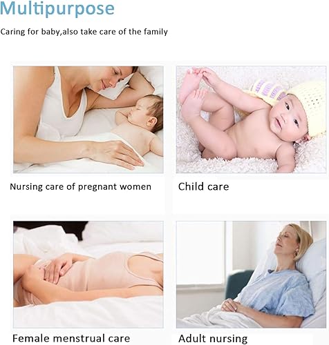 Baby Disposable Changing Pad, 100 Count Thicken and High Absorb Incontinence Changing Pad with Breathable, Waterproof, Soft Non-Woven Fabric, Underpad 13X18 inch- Extra Thick - Jamouz