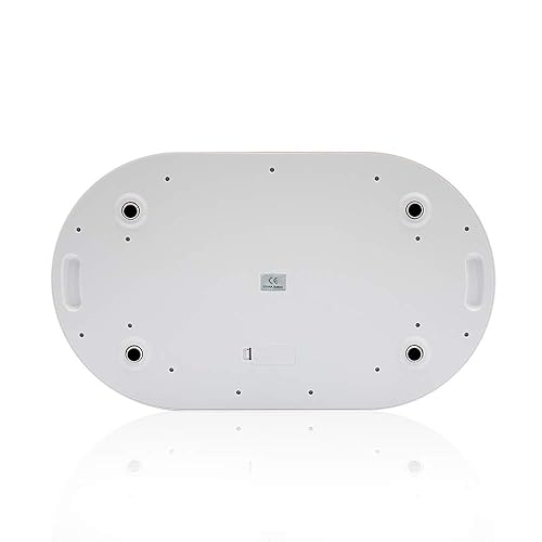 20KG/44LBS Electronic Digital Baby Weighing Scale Measure Infant/Baby/Pet Weight Accurately, Precision of 10g, Length 55cm, Large LCD Display, Weight Measure Tool White - Jamouz