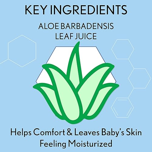 Aveeno Baby Sensitive All Over Wipes with Aloe & Natural Oat Extract for Face, Bottom, Hands & Body, pH-Balanced, Hypoallergenic, Fragrance-, Phenoxyethanol- & Alcohol-Free, 64 ct - Jamouz