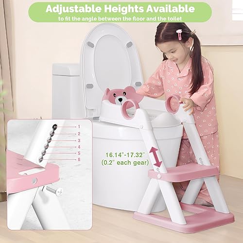 Training Toilet Ladder, Multi-Use, Convenient and Suitable for Most Situations，Girls, Boys - Jamouz