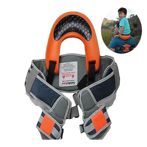 Baby Shoulder Carrier,Child Safe Backrest,Toddler Ergonomic,Lightweight Child Shoulder Carrier,Baby Shoulder Carrier,Baby Strap Carrier,Hands- Outdoor Travel Shoulder Seat with Ankle Straps - Jamouz