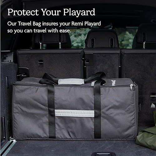 UPPAbaby Travel Bag for Remi Playard - Fits Playard, Mattress, Bassinet and Sheet - Easy-Carry Handles + Durable Design with TravelSafe Protection - Jamouz