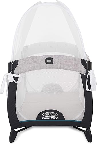 KinderSense - Pack N Play Tent Baby Safety Crib Net - Toddler Crib Topper for Playpens & Mini Cribs to Keep Baby from Climbing Out - Breathable Mesh Pop up Net - Mosquito Net Canopy Upgraded - Jamouz