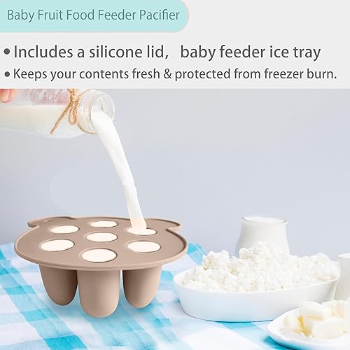 Baby Food Freezer Tray and Teething Popsicle Molds – The Perfect Solution for Your Little One's Teething and Feeding Needs - Jamouz
