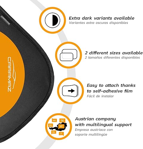 Car Window Shade for Baby with Certified UV-Protection 2 Pack - 20'x12' - Jamouz