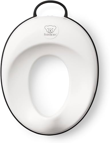 BABYBJORN Toilet Trainer, White/Gray, 1 Count (Pack of 1) - Jamouz