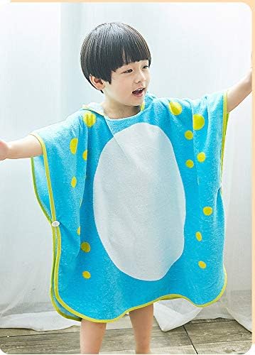 Soft Cotton Baby Bath Towel Beach Towel Bathrobe for Kids 0-8 years - Jamouz