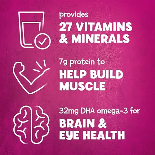 PediaSure Grow & Gain With Immune Support, Kids Protein Shake, Vanilla, 8-fl-oz Bottle, 6 Shakes - Jamouz