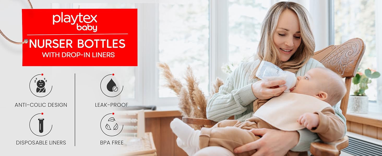 Playtex Baby Bottles Liners