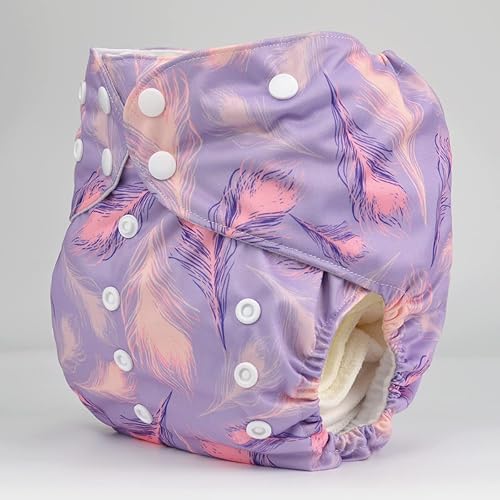 2 to 7 Years Old Cloth Diaper Nappy Pocket Reusable Washable Junior Big Baby Kids Toddler (Cartoon Transportation) - Jamouz