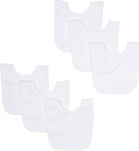 Gerber Unisex-Baby 6-Pack Dribbler Bib Bundle - Jamouz