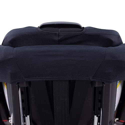 JYOKO Kids Cover Liner for car seat Compatible with Graco Extend2fit, 100% Cotton Made (Raccoon) - Jamouz