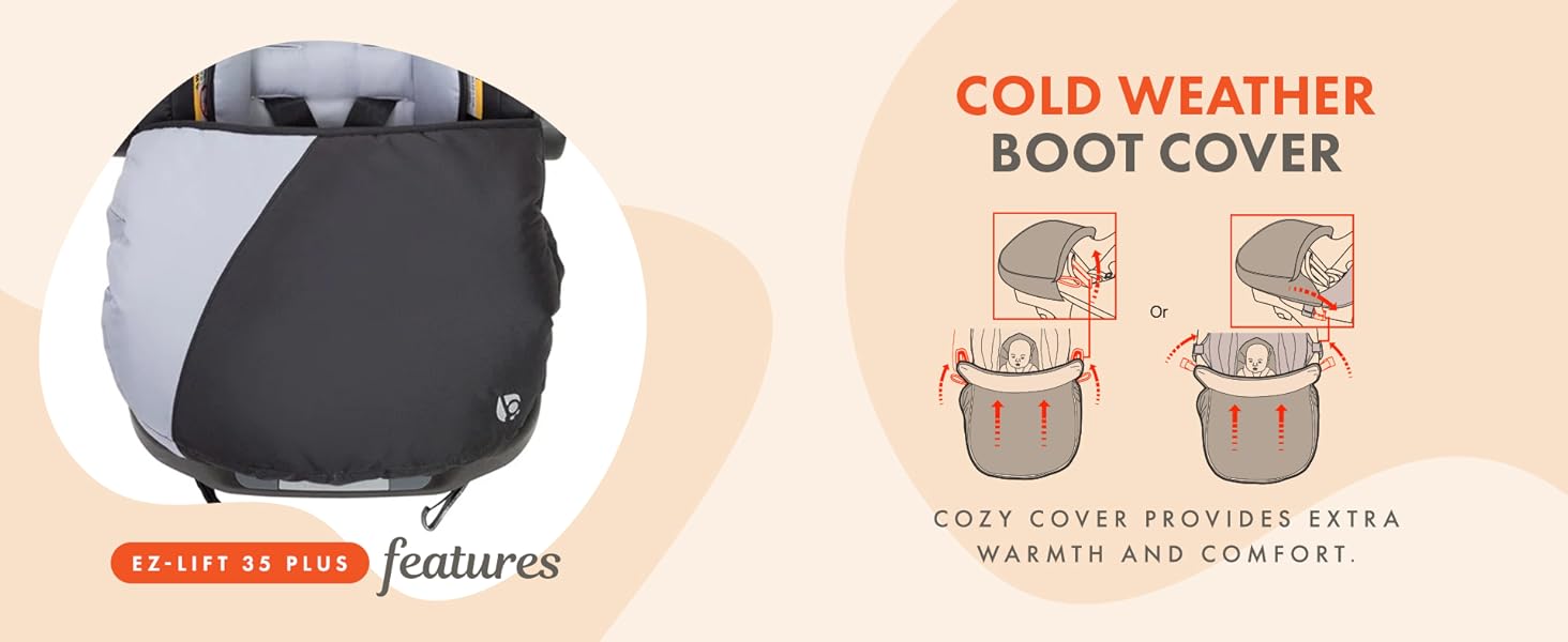 EZ-Lift 35 PLUS Infant Car Seat Features 4