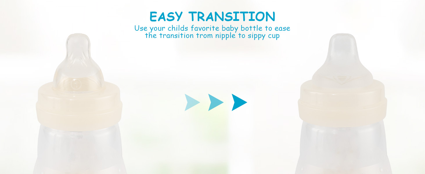 Sippy Cup Nipples for Mam Baby Bottles