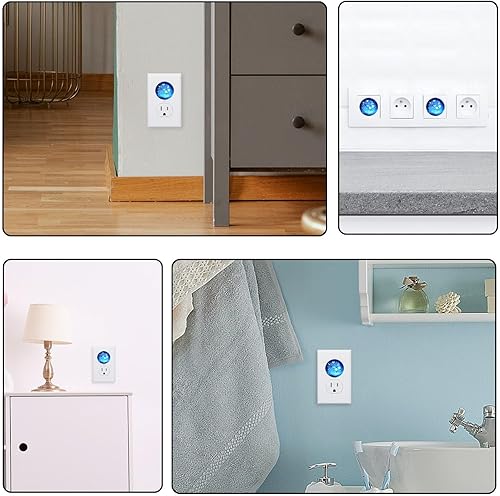 12 PCS Baby Child Proofing Outlet Covers, Electrical Safety Socket Protection Caps for 2-Prong Power Wall Plate Pure Black, czbhg-001 - Jamouz