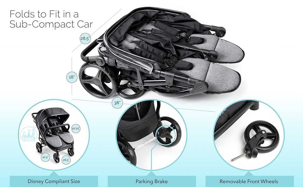 Gaggle Roadster Duo Size Features