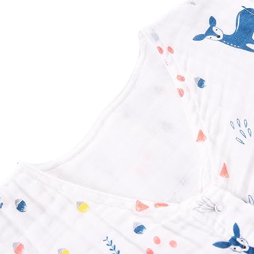 Baby Sleep Sack 2-4 T Baby Wearable Blanket 100% Organic Cotton 0.5 TOG Toddler Sleeping Sack 2- Way Zipper Soft Lightweight X-Large Pup - Jamouz