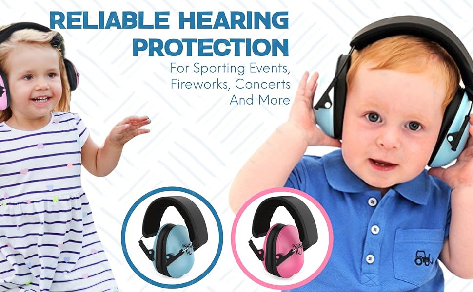 4 baby ear muffs noise protection infant
