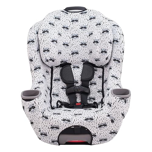 JYOKO Kids Cover Liner for car seat Compatible with Graco Extend2fit, 100% Cotton Made (Raccoon) - Jamouz