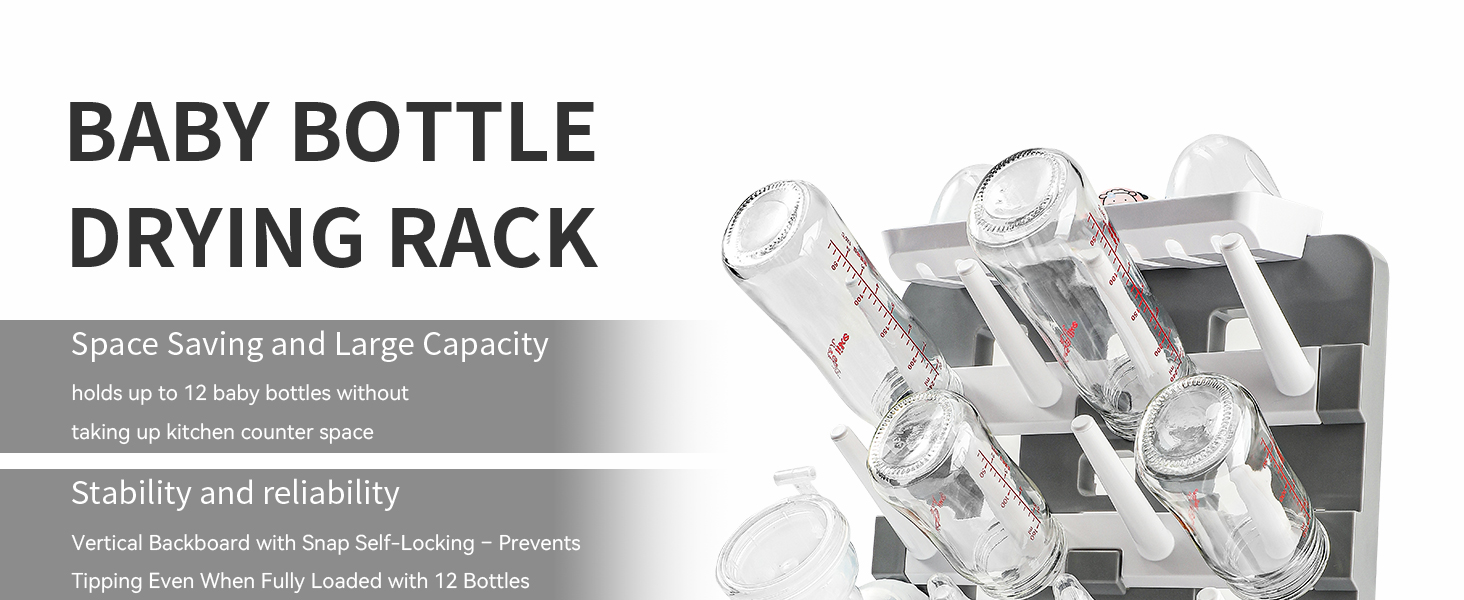 baby bottle drying rack