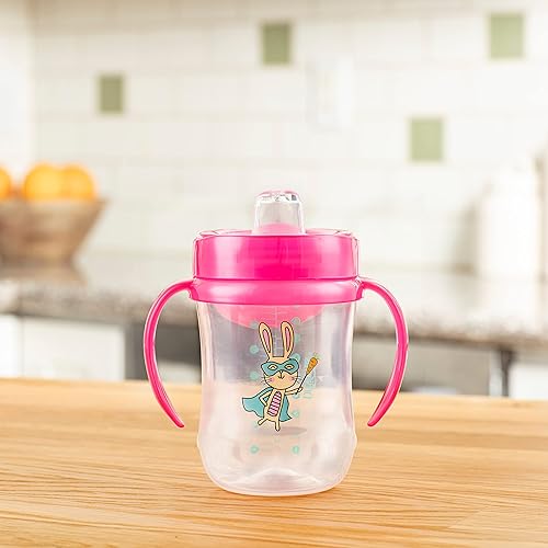 Dr. Brown's Transition Sippy Cup with Soft Spout - Blue - 6oz - 6m+ - Jamouz