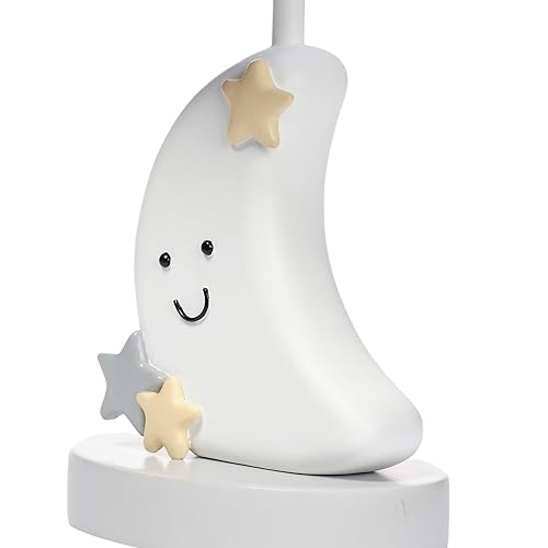 Bedtime Originals Little Star Celestial Moon Nursery Lamp with Shade and Bulb - Jamouz