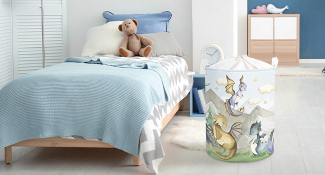 Rocket Space Laundry Basket