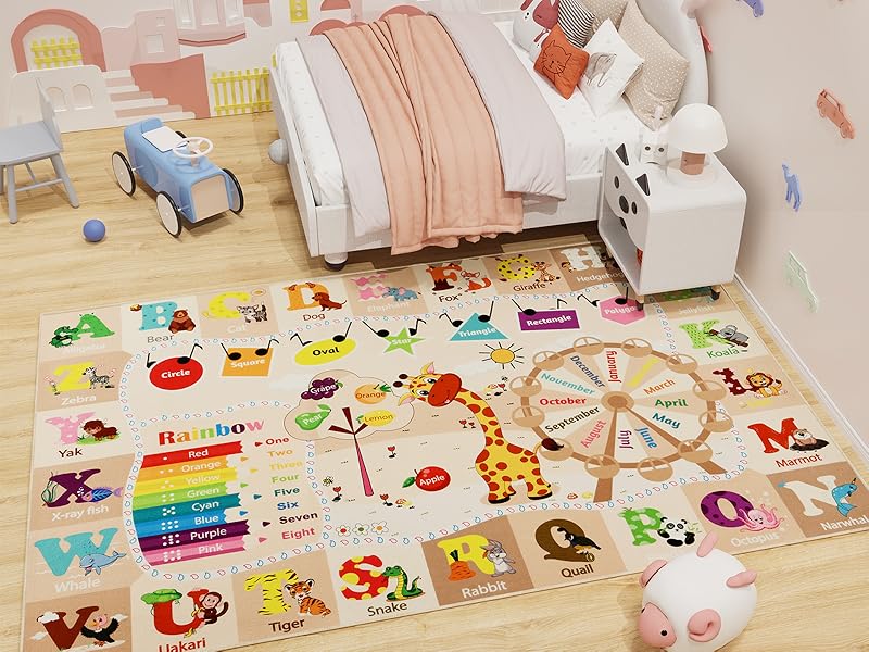 beige abc playroom rug