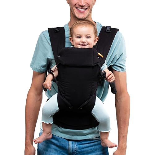 Beco Baby Carrier Gemini Newborn to Toddler-Front, Back and Hip Seat Carrier,Baby Carrier Backpack & Baby Front Carrier with Adjustable Seat,Ergonomic Baby Holder 7-35lbs (Grey) - Jamouz