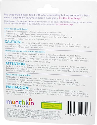 Munkin A&H Nursry Freshner 5ct,Munchkin, Inc.,10034 - Jamouz