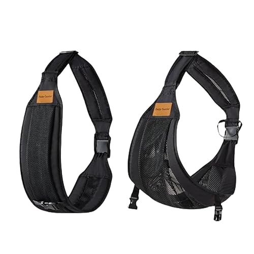 Baby Sling Carrier,Toddler Carrier,Baby Carrier Newborn to Toddler,Adjustable Non-Slip Hip Seat Carrier 10-45lbs(Black,Mesh) - Jamouz