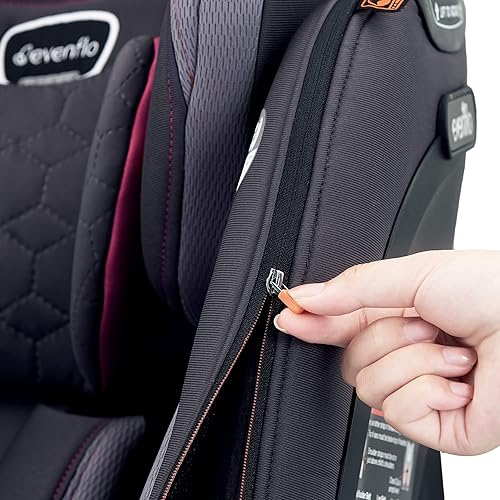 Evenflo Convertible Car Seat w/ 360 Degree Rotation & 3 Modes, Revolve360, Revere Gray - Jamouz