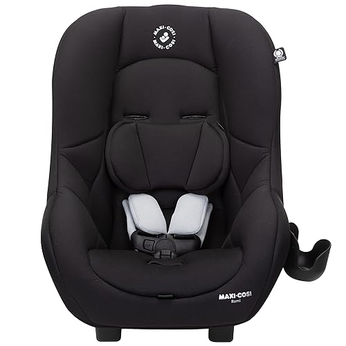 Maxi-Cosi Romi Convertible Car Seat, Converts from Rear Facing Car Seat (5-40 lbs) to Forward Facing Car Seat (22-40 lbs) Essential Black - Jamouz