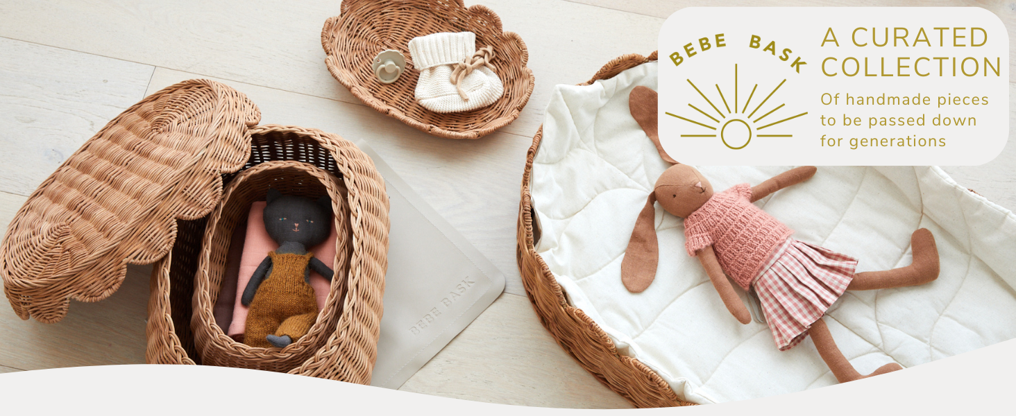 scallloped basket bebe bask scallop basket set with lid 