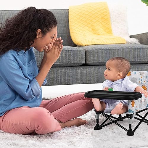 Portable Baby Chair Baby Booster Seat, Toddler Camping Chair & Toddler Beach Chair(Sun) - Jamouz