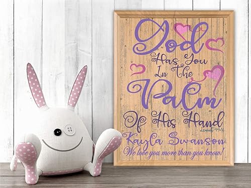 Baptism Gift Blessing Personalized Christening Gifts - for Boys Baby Girls Babies Made in USA (My Baptism) - Jamouz