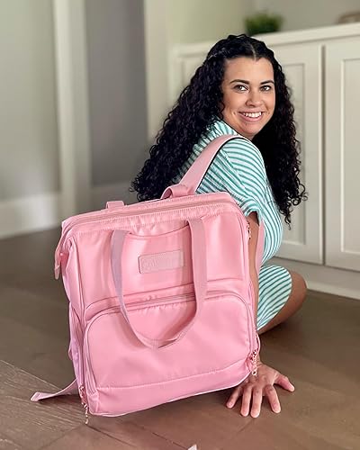 Sarah Wells Norah Breast Pump Backpack (Latte) - Jamouz