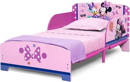 Delta Children - Nick Jr. PAW Patrol Wood and Metal Toddler Bed, Blue - Jamouz