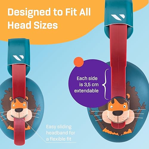 Vanderfields Baby Ear Protection Noise Cancelling Headphones for Babies, Toddlers, Infants 3 months to 2 years - Jamouz